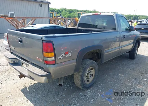 2006 GMC Sierra 2500Hd Work Truck from USA, damaged, VIN 1GTHK24U76E139592